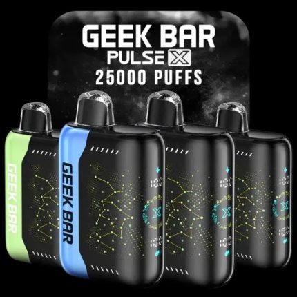 Geek Bar Pulse X 25000口拋棄式電子煙｜歐美爆款・頂規25K超長續航｜台灣現貨 711到付