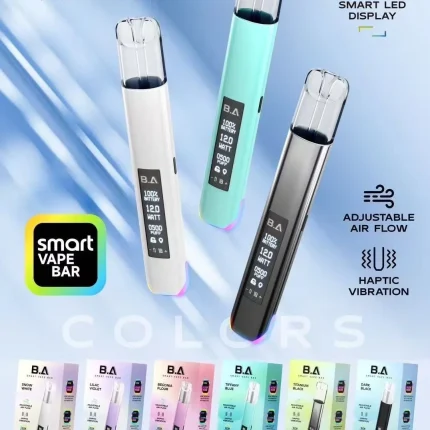 BA電子煙主機 B.A SMART VAPE BAR 一代通用煙桿 台灣現貨 711到付