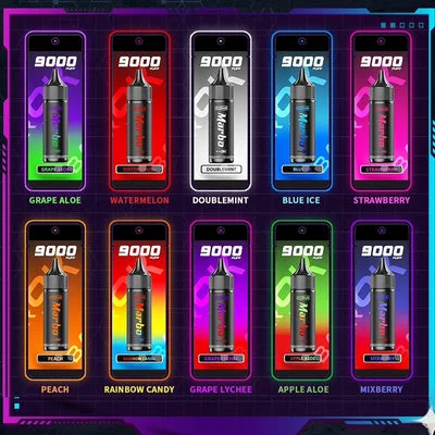 Marbo Bar 9000 Puffs 拋棄式電子煙｜泰國爆款・14ml大容量・Type-C充電｜台灣現貨